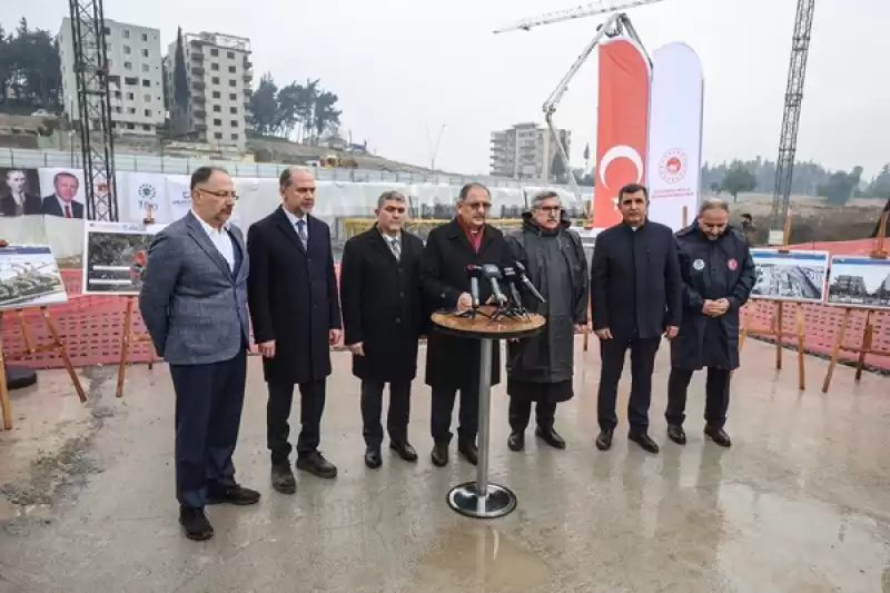 Çevre, Şehircilik Ve İklim Değişikliği Bakanı Özhaseki, Hatay'da Konuştu: