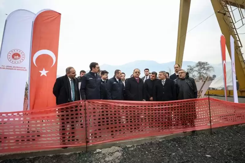 Çevre, Şehircilik Ve İklim Değişikliği Bakanı Özhaseki, Hatay'da Konuştu: