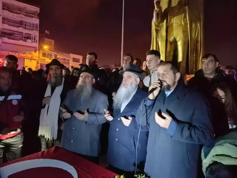 Hatay Arsuz Ve Samandağ'da Depremde Yaşamını Yitirenler Anıldı