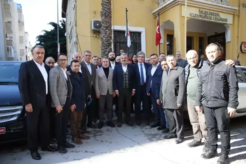 AK Parti Hatay Büyükşehir Belediye Başkan Adayı Öntürk, Basınla Buluştu