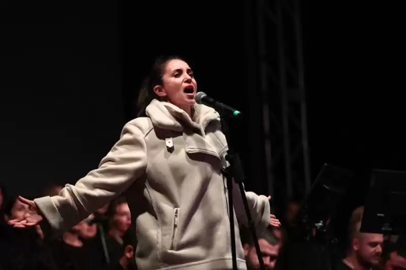 Antakya Medeniyetler Korosu Afetin Birinci Yılında Konser Verdi