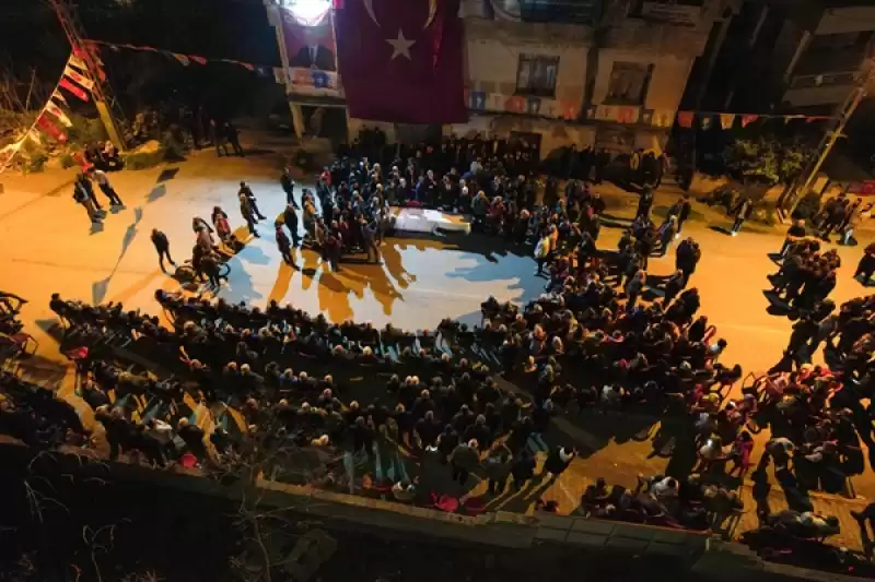 Cumhur’un Zafer Meşalesine Dörtyol Güç Kattı