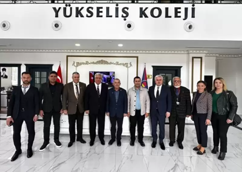 Yükseliş Koleji Iyi Parti İskenderun Belediye Başkan Adayı Nazmi Ceylan'ı Ağırladı 
