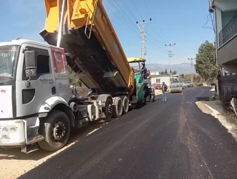 Defne Ve Antakya Yolları Asfaltlanıyor 