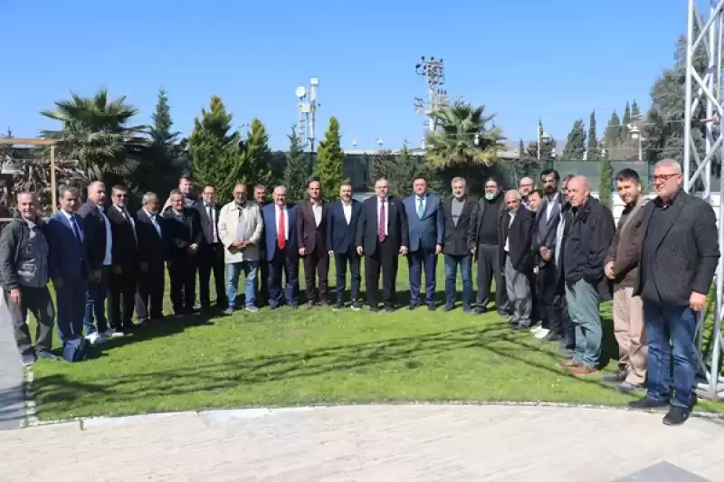 Saadet Partisi Hatay Büyükşehir Belediye Başkan Adayı Çalışkan, Gazetecilerle Buluştu