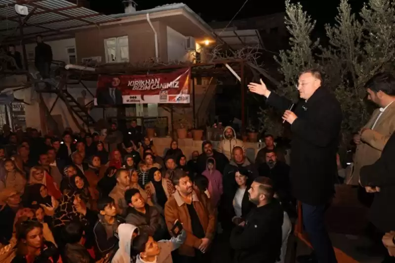 Belediye Başkanlığına Ihtiras Için Değil Hatay’ın Geleceği Için Aday Olduk