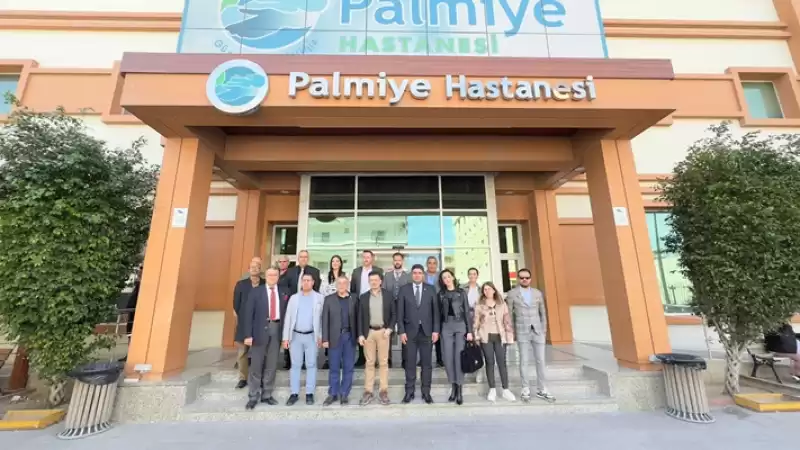 İyi Parti İskenderun Belediye Başkan Adayı Nazmi Ceylan Palmiye Hastanesi’ne Konuk Oldu 