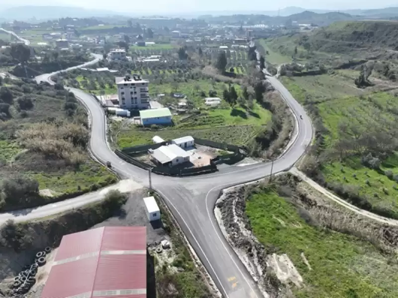 Serinyol-Madenli Yolunda Genişletme çalışmalarında Yoğun Mesai Harcanıyor