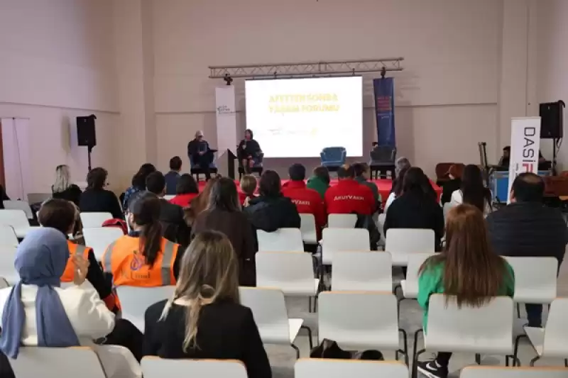 Afetten Sonra Yaşam Forumu Antakya’da Gerçekleşti
