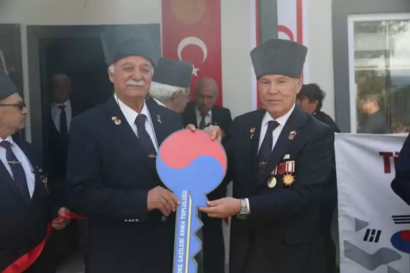Türkiye Muharip Gaziler Derneği Hatay Şubesi Binası Törenle Açıldı