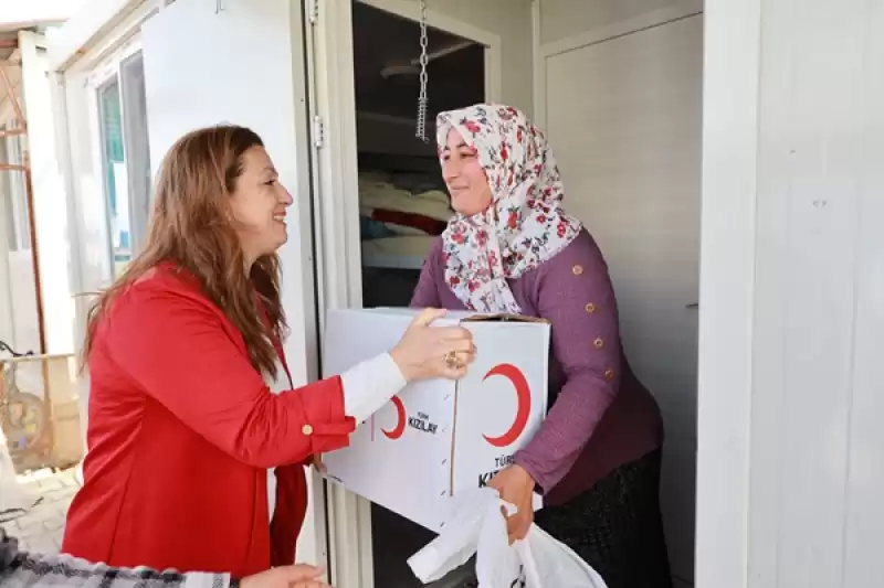 Türk Kızılay Bu Yılki Ramazan Kampanyasını Hatay'dan Başlattı