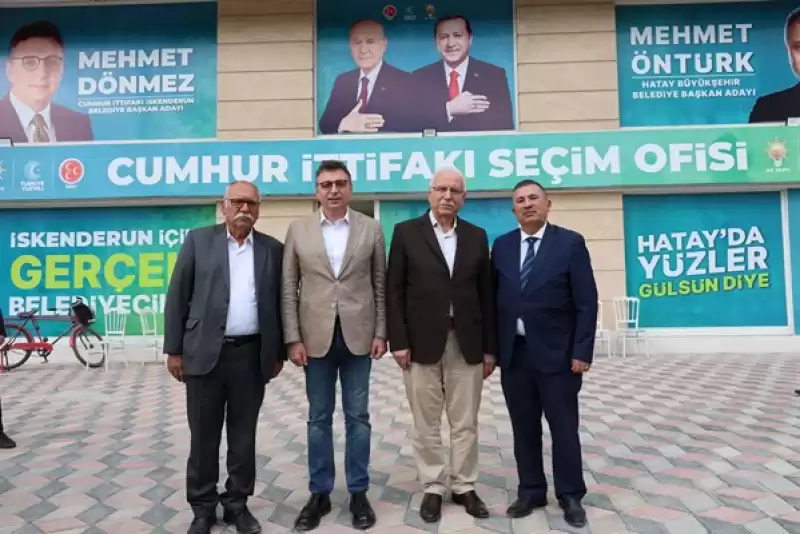 Mehmet Dönmez İskenderun'un Her Metrekaresine Hizmet Yapacak Güce Sahiptir 