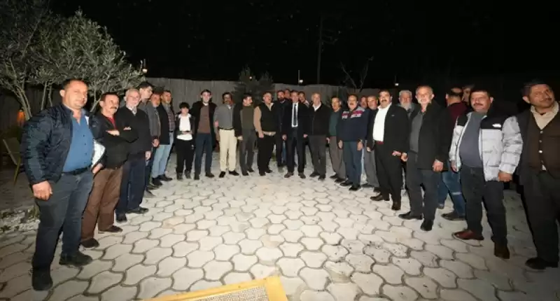 Kuzeytepe Halkı Başkan Adayı Dr. Aksoy’u Bağrına Bastı