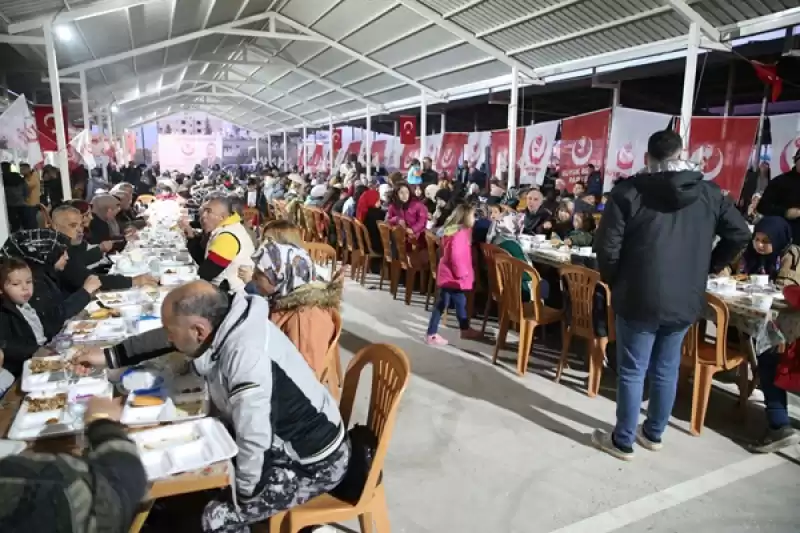 BBP Genel Başkanı Destici, Hatay'da Iftar Programında Konuştu