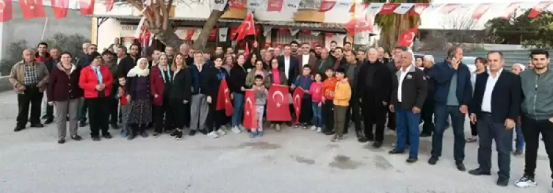 Antakyalılardan Başkan Adayı Dr. Aksoy’a Yürekten Destek