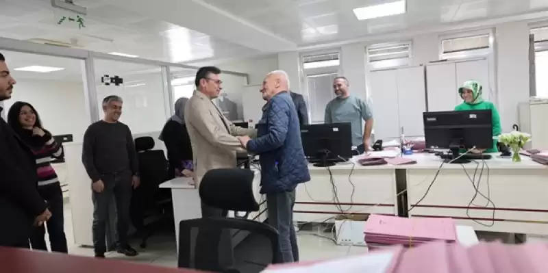 Belediye Başkan Adayı Mehmet Dönmez SGK'ya Konuk Oldu 