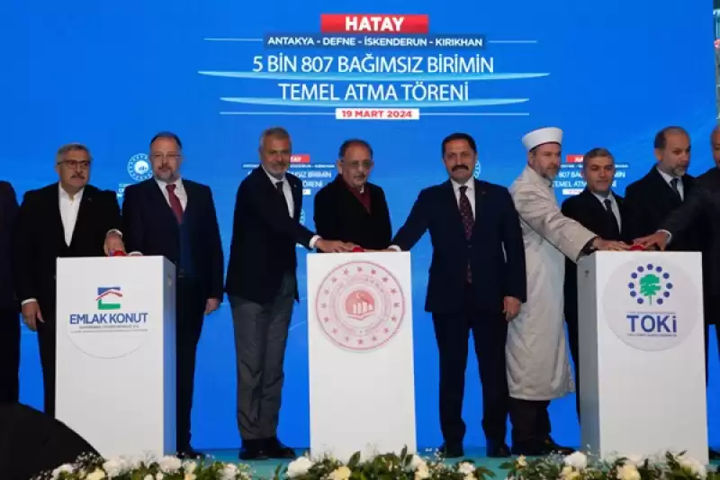 Öntürk: Hatay’ı Sağlam Konutlarla Buluşturacağız