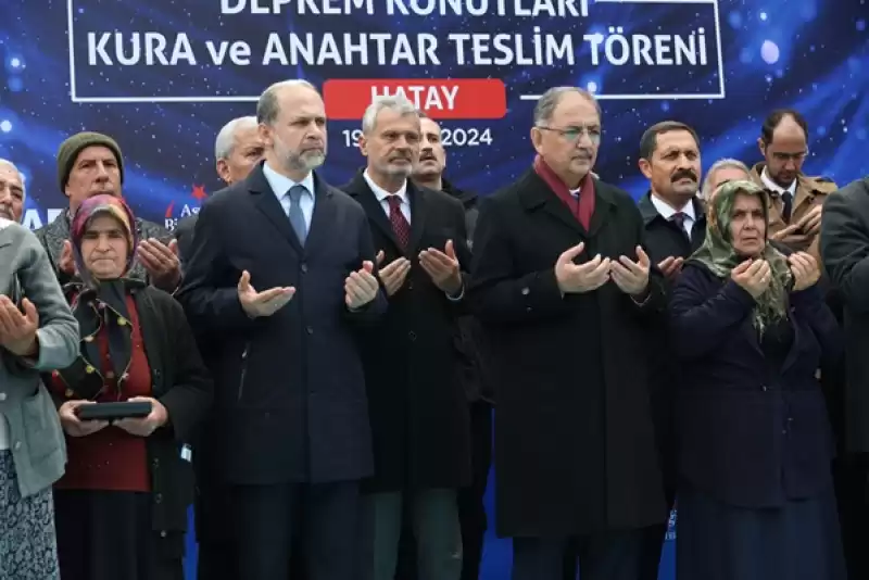 Öntürk: Hatay’ı Sağlam Konutlarla Buluşturacağız