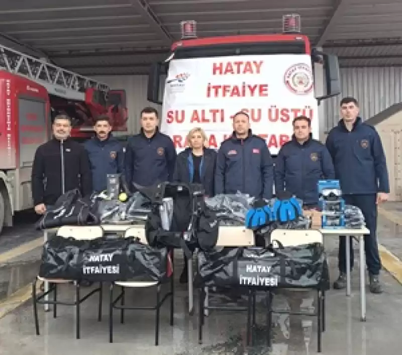 HBB İtfaiyesi Su Altı Ve Su üstü Arama Kurtarma Kapasitesini Arttırdı, Ekipmanlarını Yeniledi