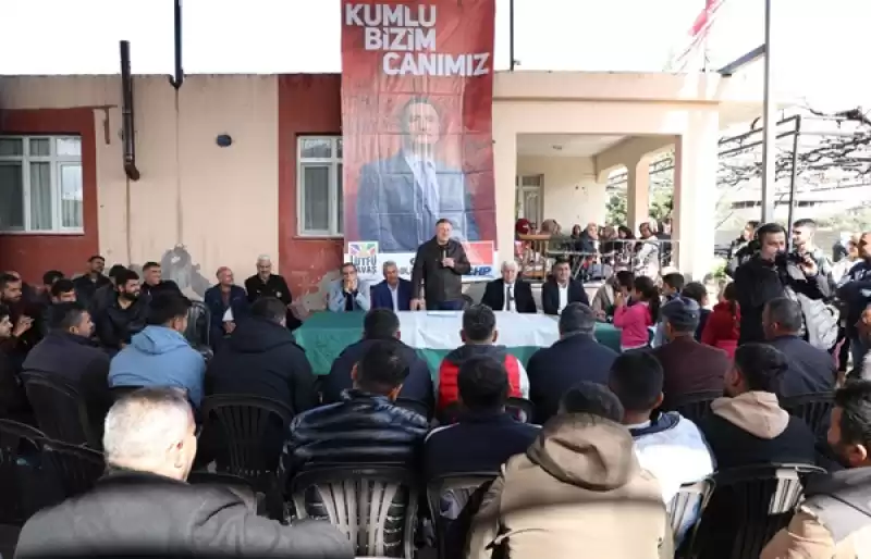 Hatay’ı Ranta Teslim Etmeyeceğiz