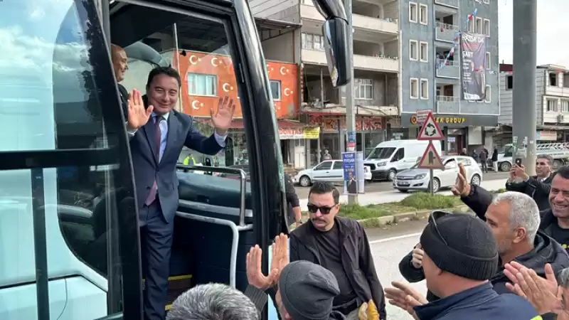 DEVA Partisi Genel Başkanı Babacan, Hatay'ın Ilçelerinde Ziyaretlerde Bulundu