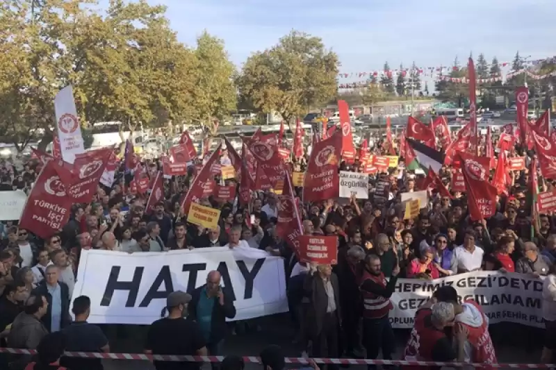 TİP, Hatay'da EMEP Ve DEM Parti'sini Destekleyecek