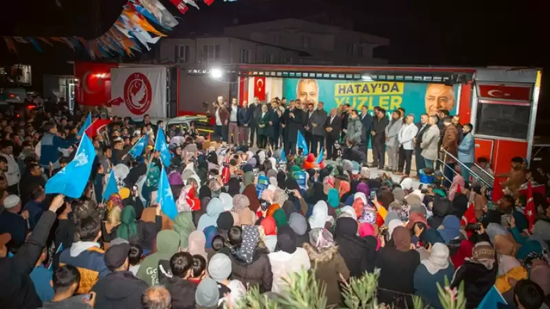 Öntürk: Hatay’ın Sorunlarını Biz çözeriz 