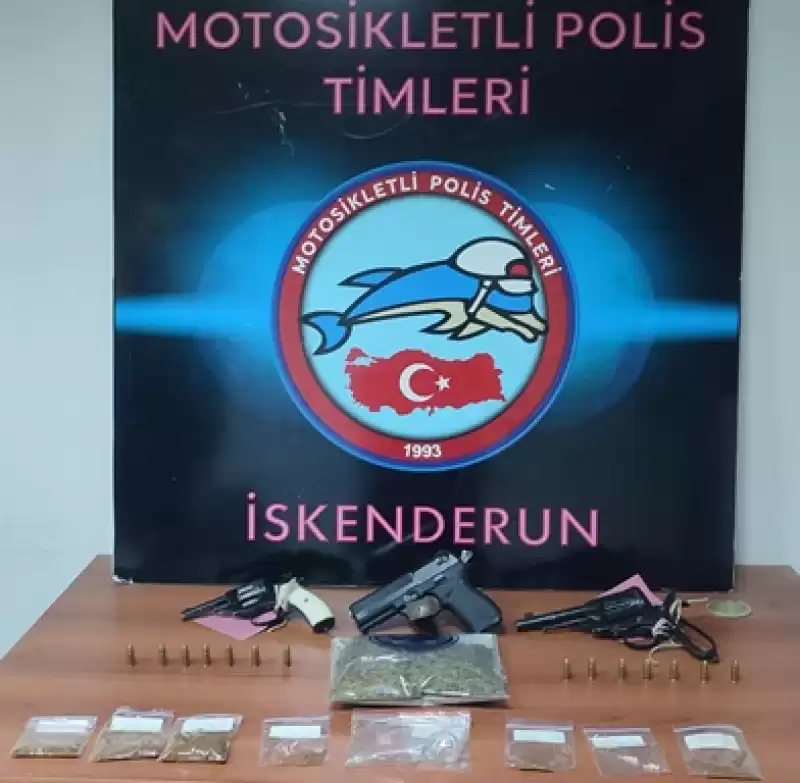 İskenderun'da Asayiş Uygulamalarında Yakalanan 14 şüpheliden 4'ü Tutuklandı