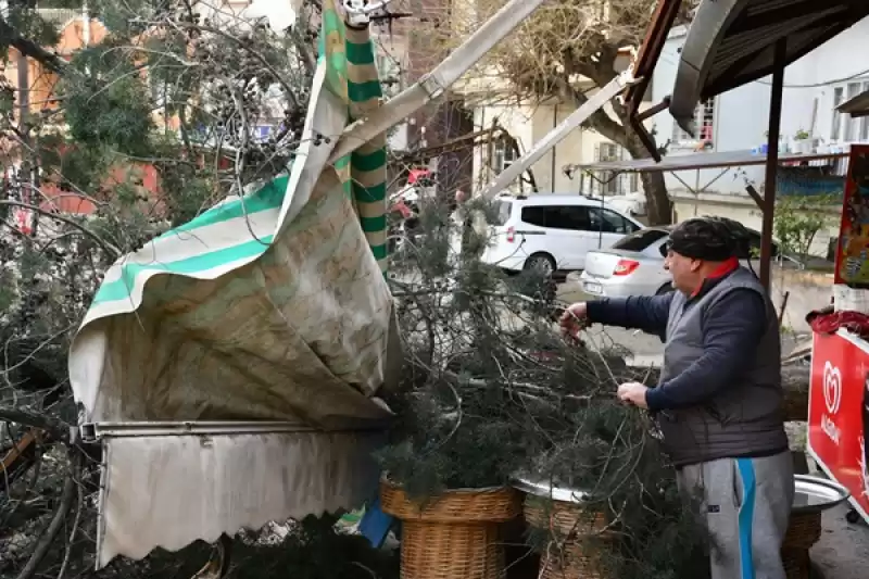 Hatay'da şiddetli Rüzgar Etkili Oldu