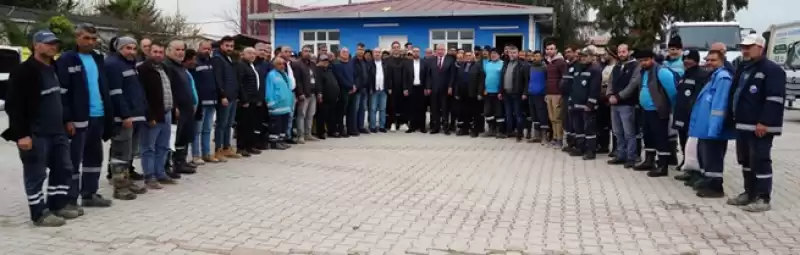 Başkan Yılmaz, Antakya Belediyesi Personellerine Veda Ziyaretinde Bulundu