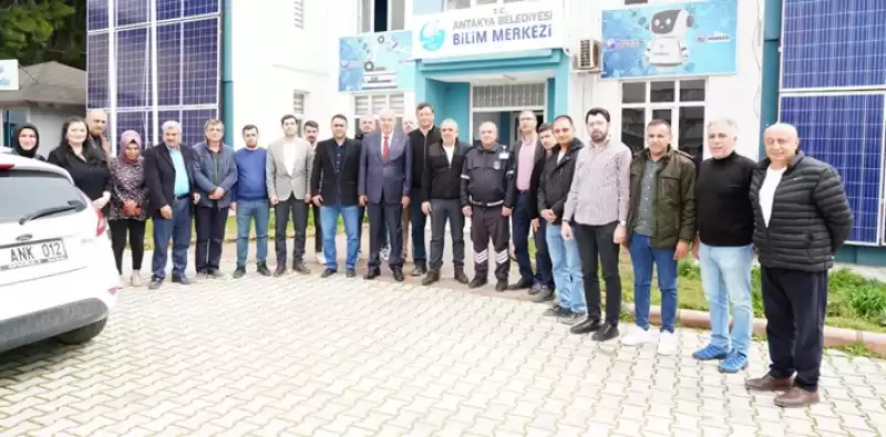 Başkan Yılmaz, Antakya Belediyesi Personellerine Veda Ziyaretinde Bulundu