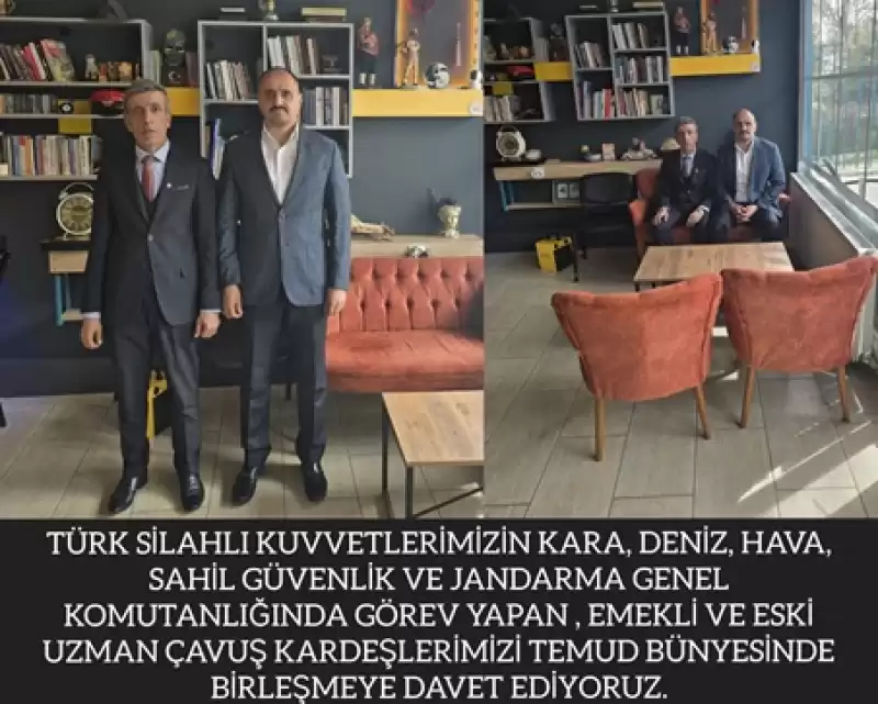 Türkiye Emekli Uzman çavuşlar Derneği (temud) Için Güç Birliği
