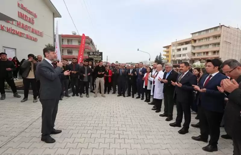 Samandağ Devlet Hastanesi Ek Hizmet Binası Açildi