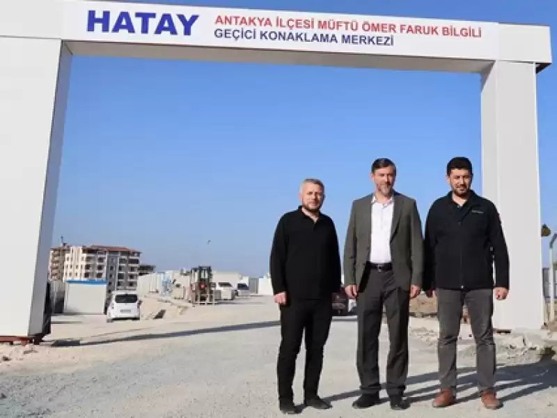 Topçu, Konteyner Kentlerde Vatandaşlarla Sohbet Etti