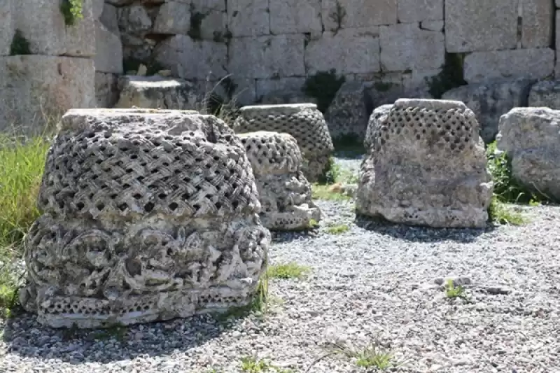 Hatay Valisi Mustafa Masatlı, St. Simon Manastırı'nda Incelemelerde Bulundu