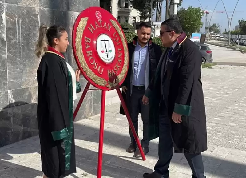 Hatay'da Avukatlar Günü Dolayısıyla Tören Düzenlendi