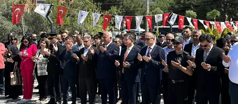 Hatay'da Şehitler Parkı Düzenlenen Törenle Açıldı