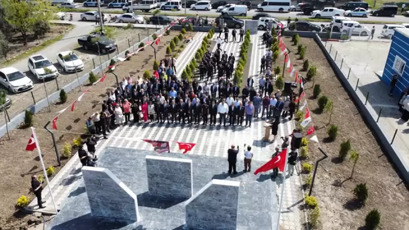 Hatay'da Şehitler Parkı Düzenlenen Törenle Açıldı