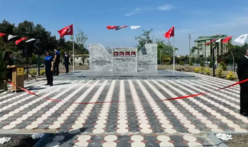 Hatay'da Şehitler Parkı Düzenlenen Törenle Açıldı