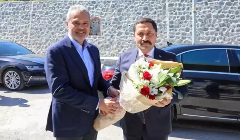 HBB Başkanı Mehmet Öntürk, Hatay Valisi Mustafa Masatlı'yı Ağırladı