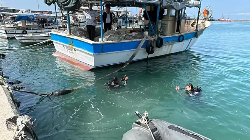 Hatay'da Kıyı Ve Deniz Dibi Temizliği Yapıldı