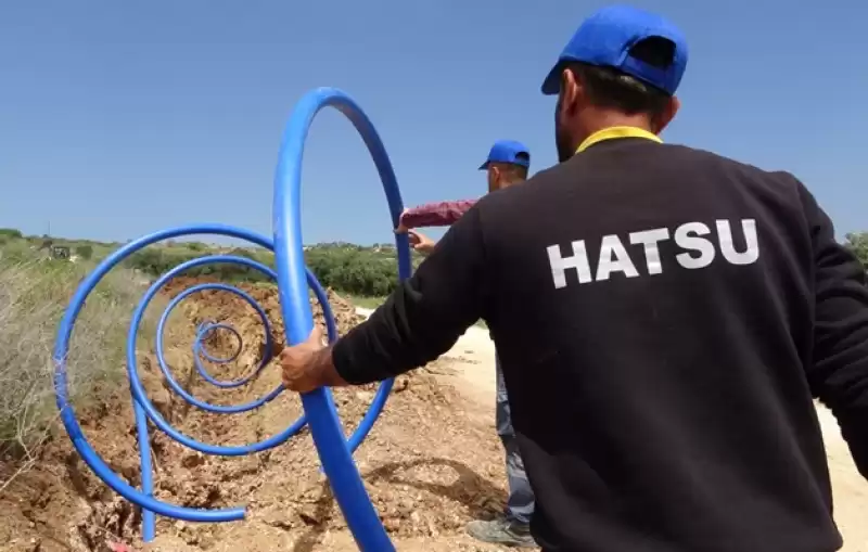 HATSU’dan Yeni Meskenler Için Içme Suyu Hattı