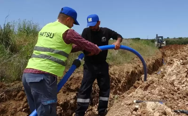 HATSU’dan Yeni Meskenler Için Içme Suyu Hattı