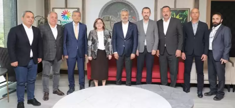 Gaziantep Büyükşehir Belediye Başkanı Şahin’den Başkan Öntürk’e Hayırlı Olsun Ziyareti