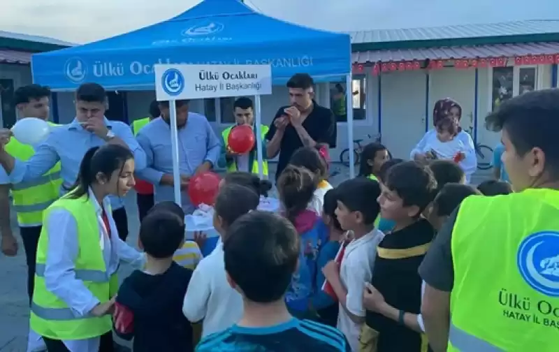 Ülkü Ocakları Hatay Il Başkanlığı'ndan çocuklara özel Etkinlik 