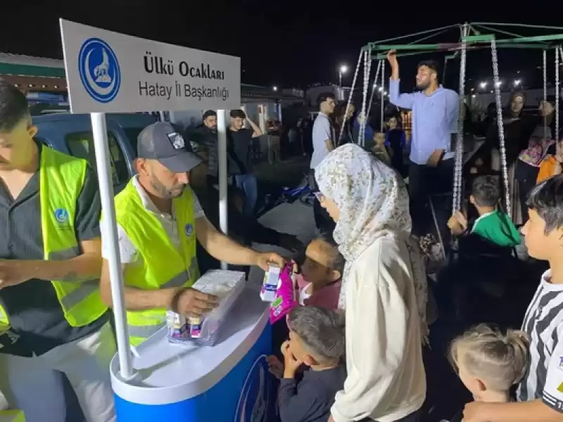 Ülkü Ocakları Hatay Il Başkanlığı'ndan çocuklara özel Etkinlik 