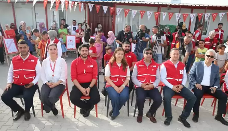 Türk Kızılayından Hatay'da Depremzede çocuklara Yönelik 23 Nisan Etkinliği