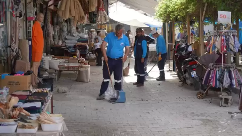 Başkan Yapar Talimat Verdi Uzun çarşı Güzelleşti