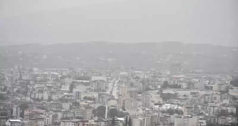 Hatay'da Toz Taşınımı Etkili Oluyor