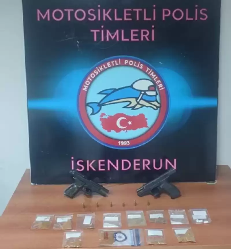 İskenderun'da Asayiş Uygulamalarında Yakalanan 19 şüpheliden 13'ü Tutuklandı